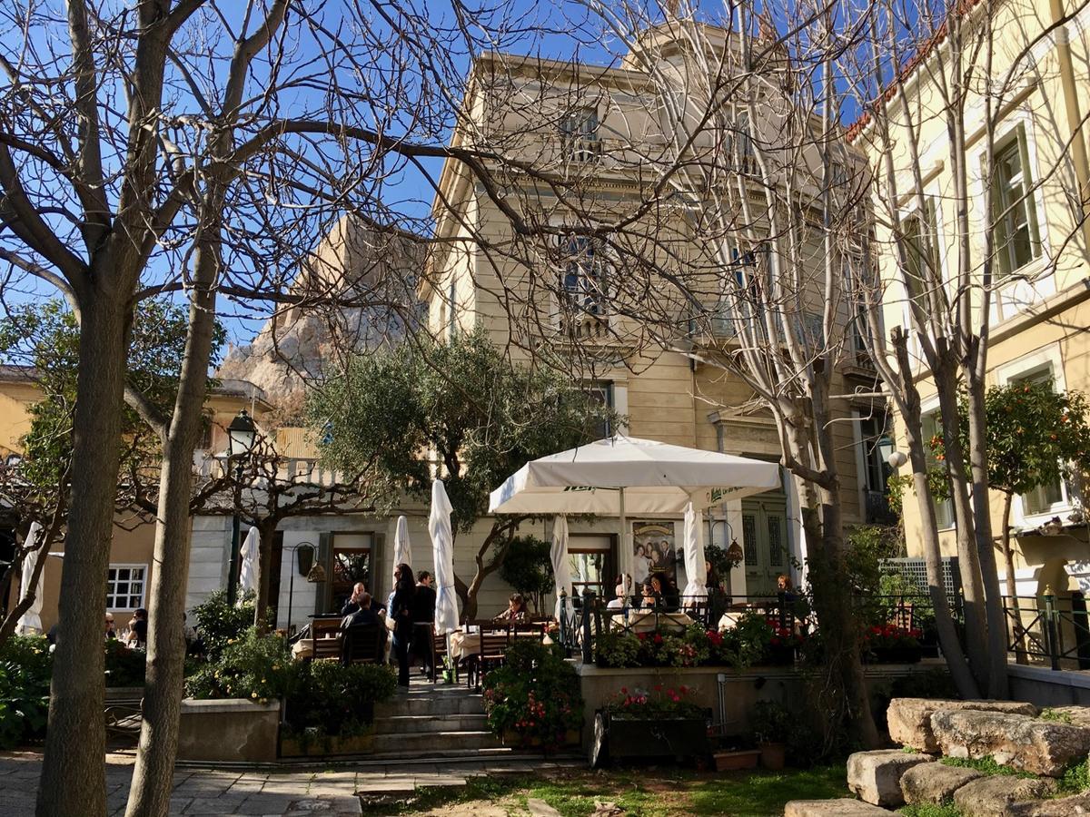 Appartamento Athens Authentic Elegance At Acropolis Esterno foto