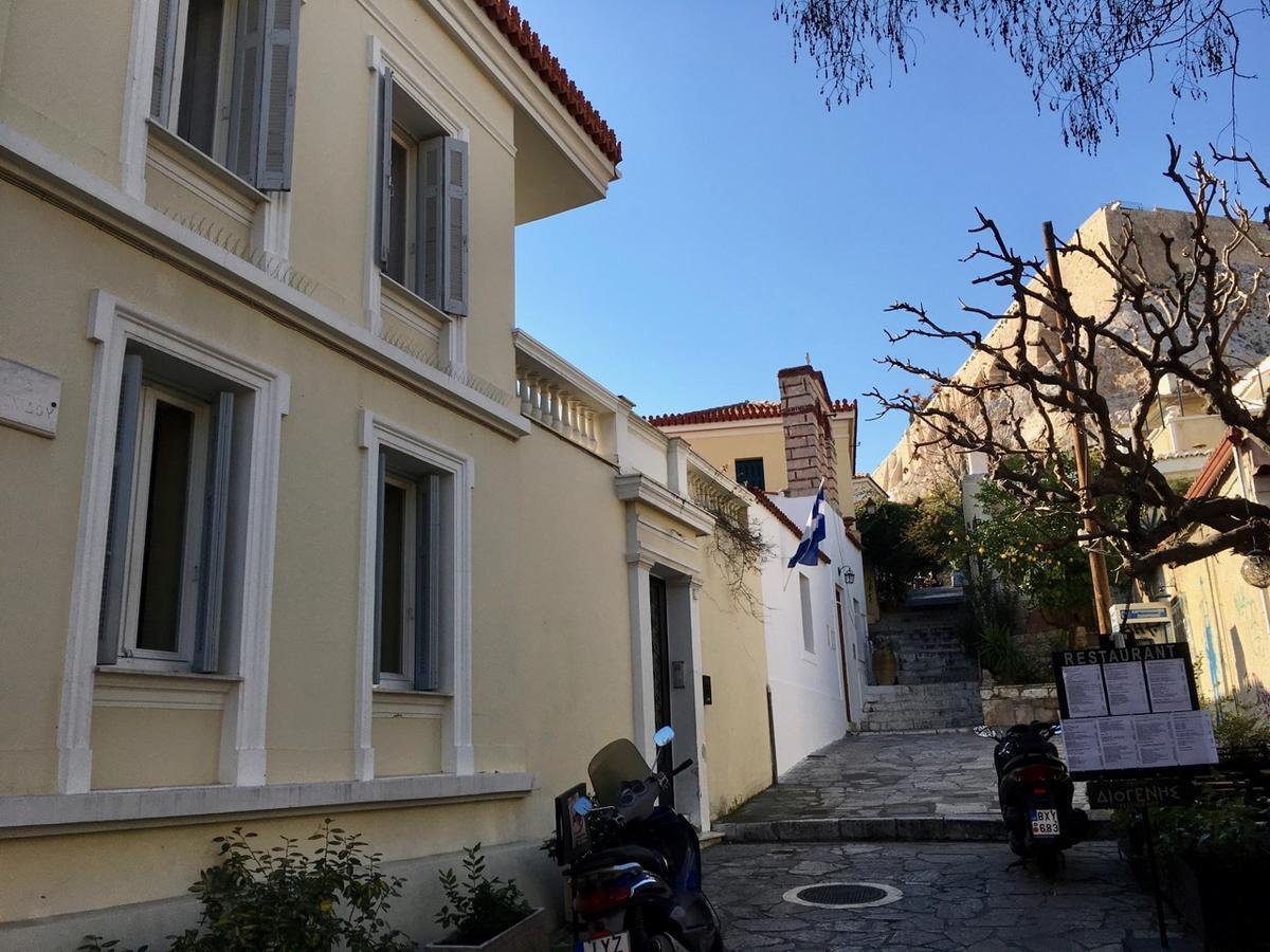 Appartamento Athens Authentic Elegance At Acropolis Esterno foto