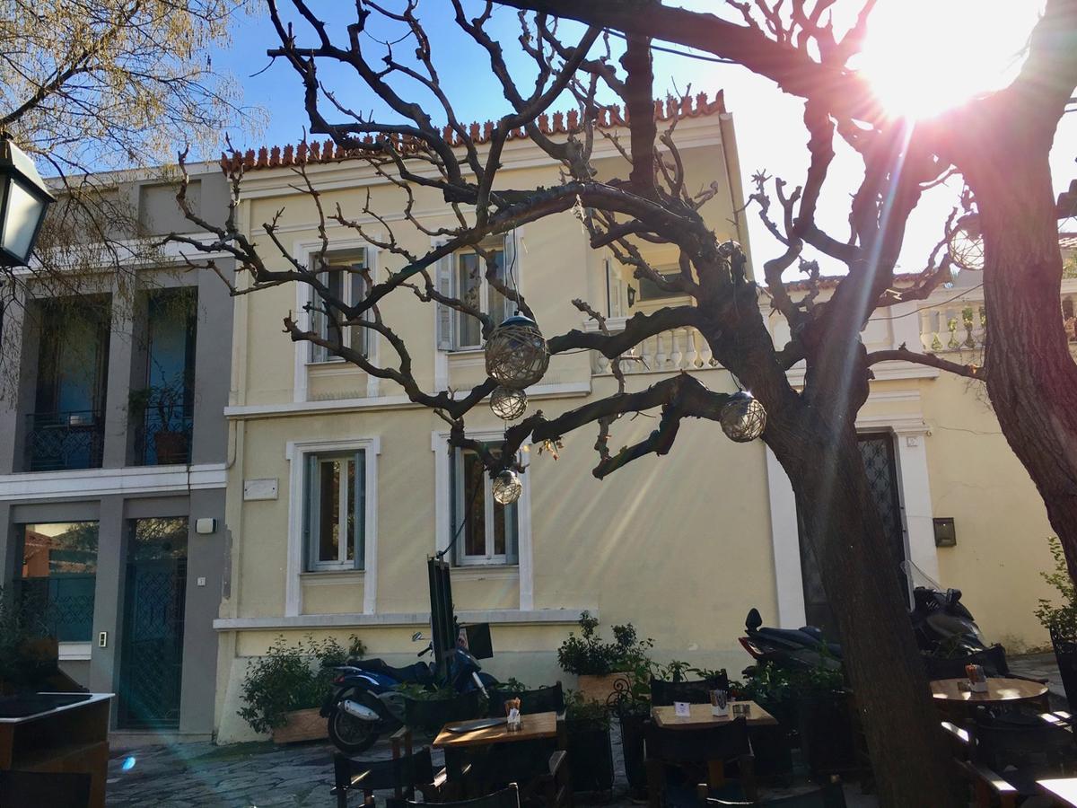 Appartamento Athens Authentic Elegance At Acropolis Esterno foto