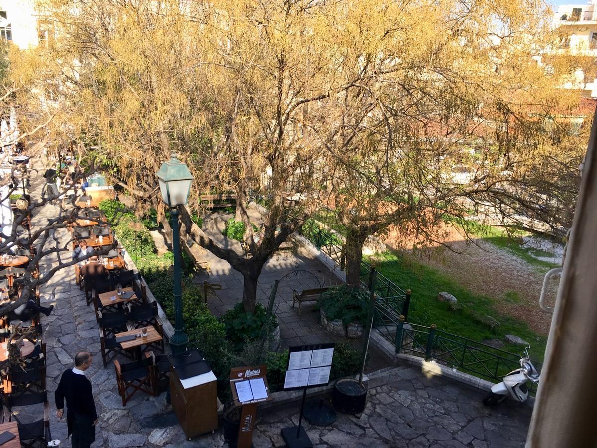 Appartamento Athens Authentic Elegance At Acropolis Esterno foto
