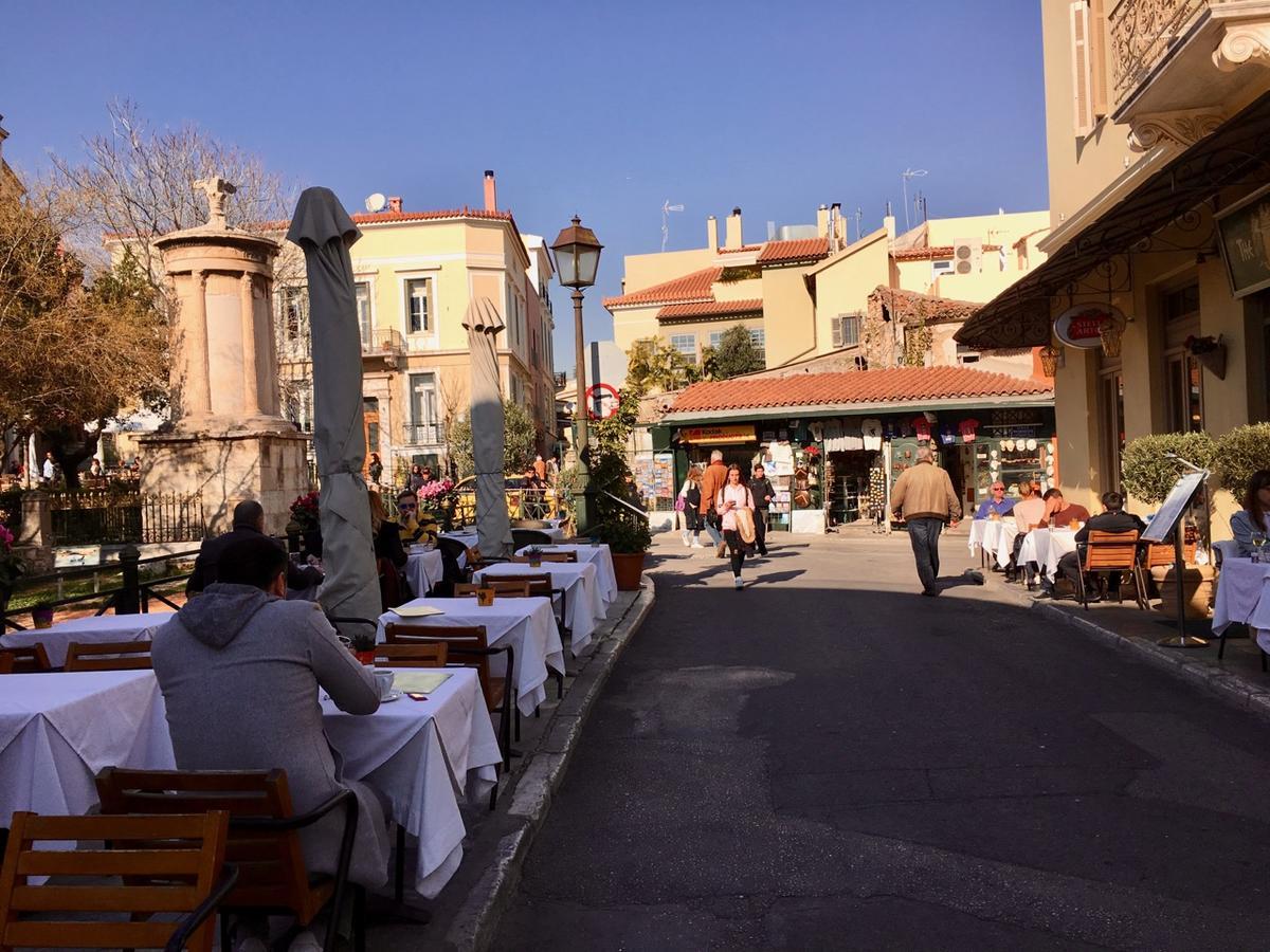 Appartamento Athens Authentic Elegance At Acropolis Esterno foto