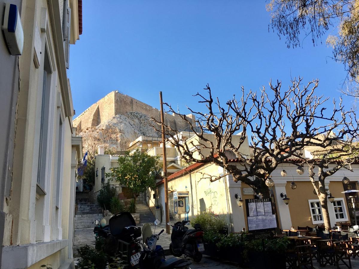 Appartamento Athens Authentic Elegance At Acropolis Esterno foto